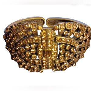 Heidi Daus Swarovski cuff bracelet